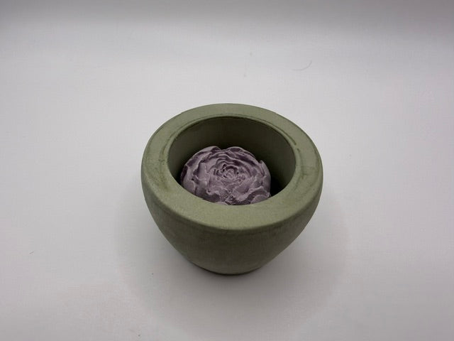 Bloom Small Dark Green Pot