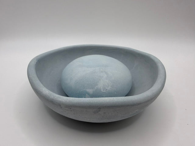 Minimal Space Blue Bowl