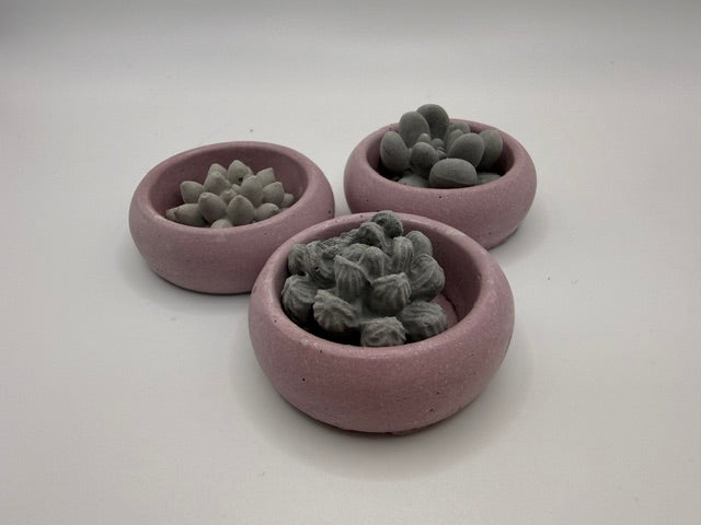 Desert Grey set 3 Pots