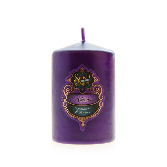 Akasha Pillar Candle