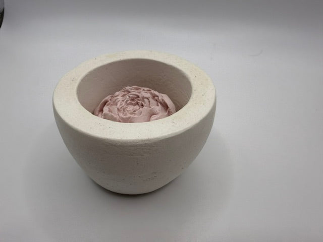 Bloom Small White pot