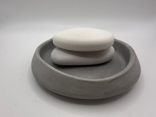 Raw River stone White Grey