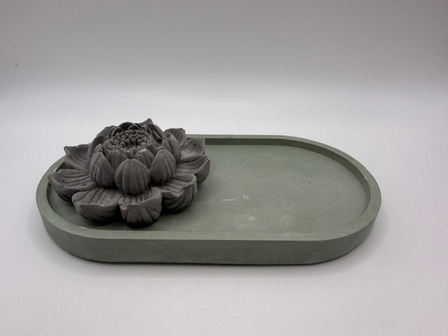 Bloom Lotus Grey Tray