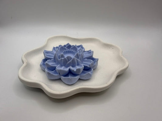 Bloom Lotus White Tray
