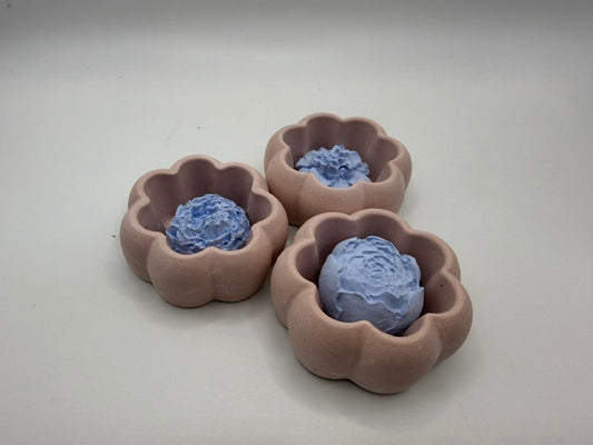 Bloom set 3 Pots Blue